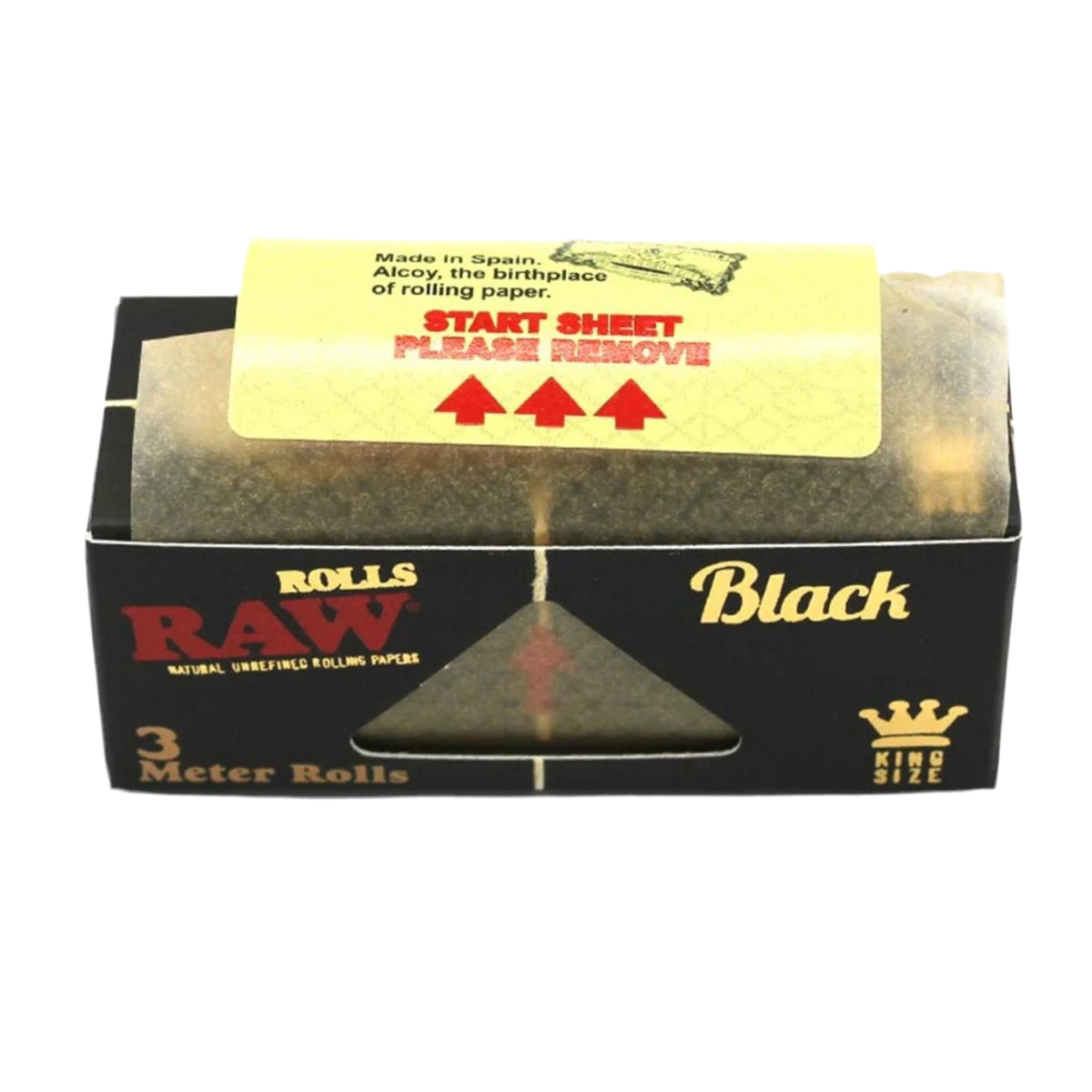 RAW Rolls Black 3m