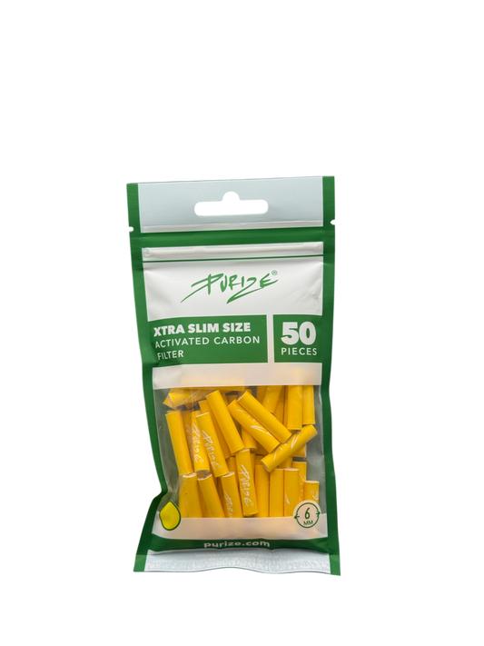 PURIZE® Aktivkohlefilter–50 Stück 6mm