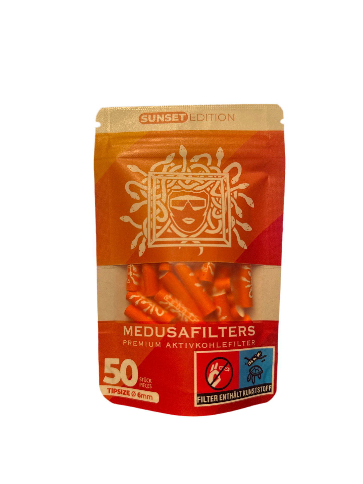 Medusafilters Aktivkohlefilter 6mm 50 Stk