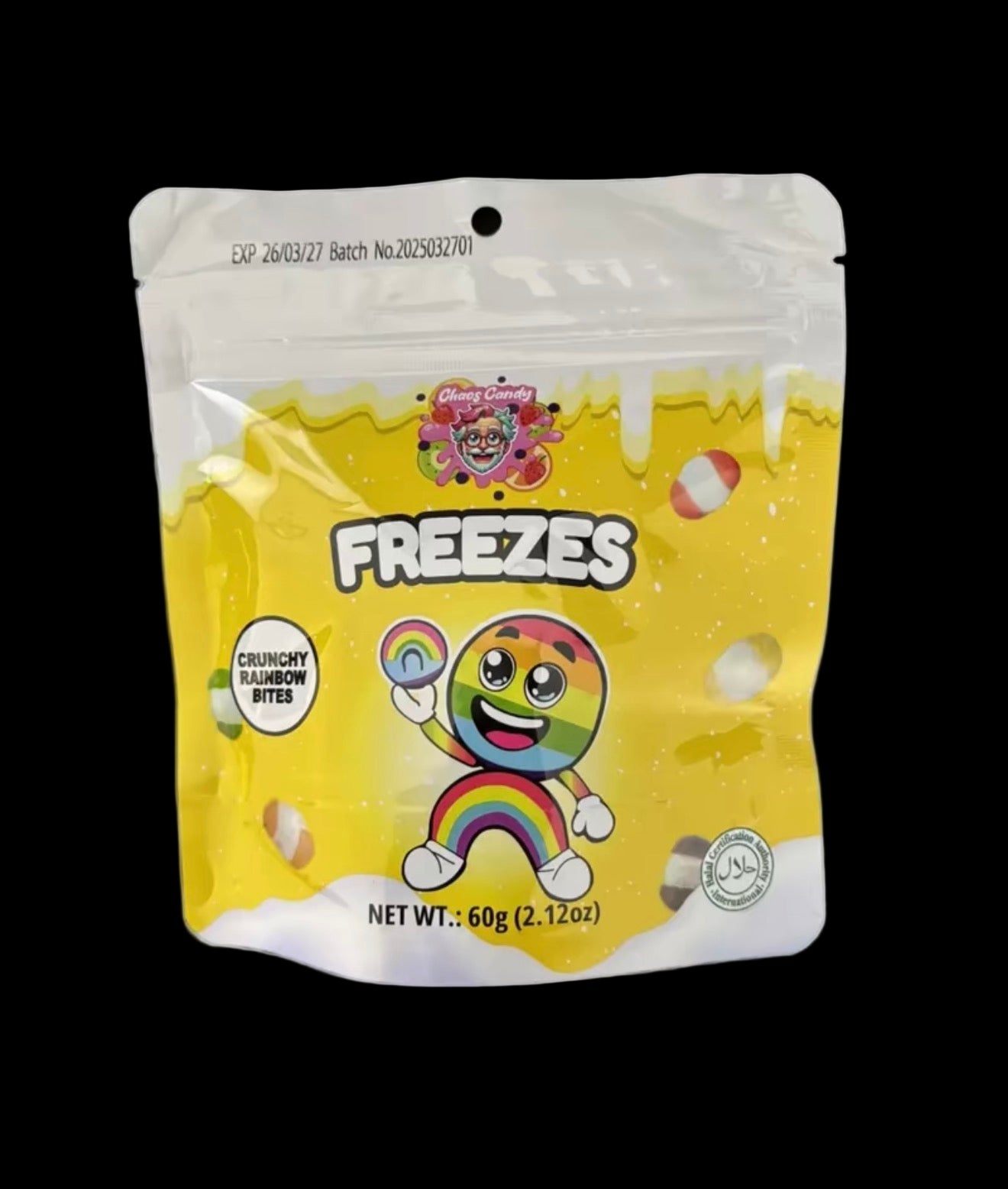 FREEZES Rainbow Bites Sour 60g