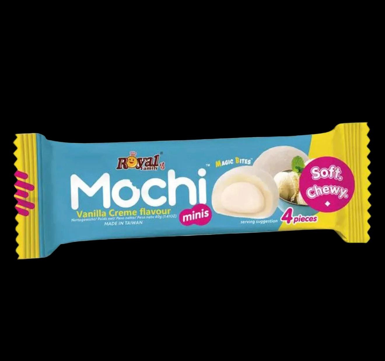 Royal Family Mini Mochi Vanille 4 Stk