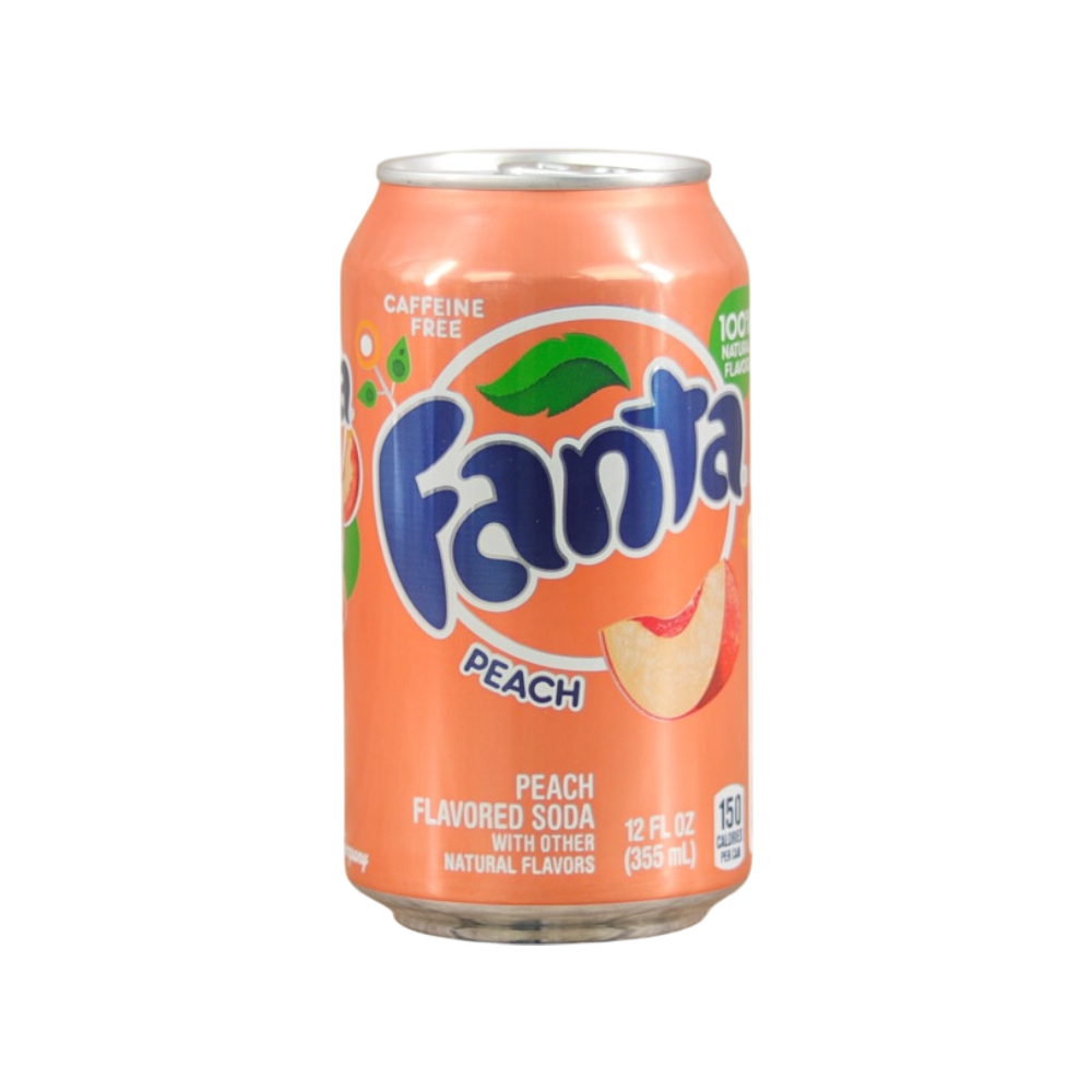 Fanta Peach 355ml USA Import