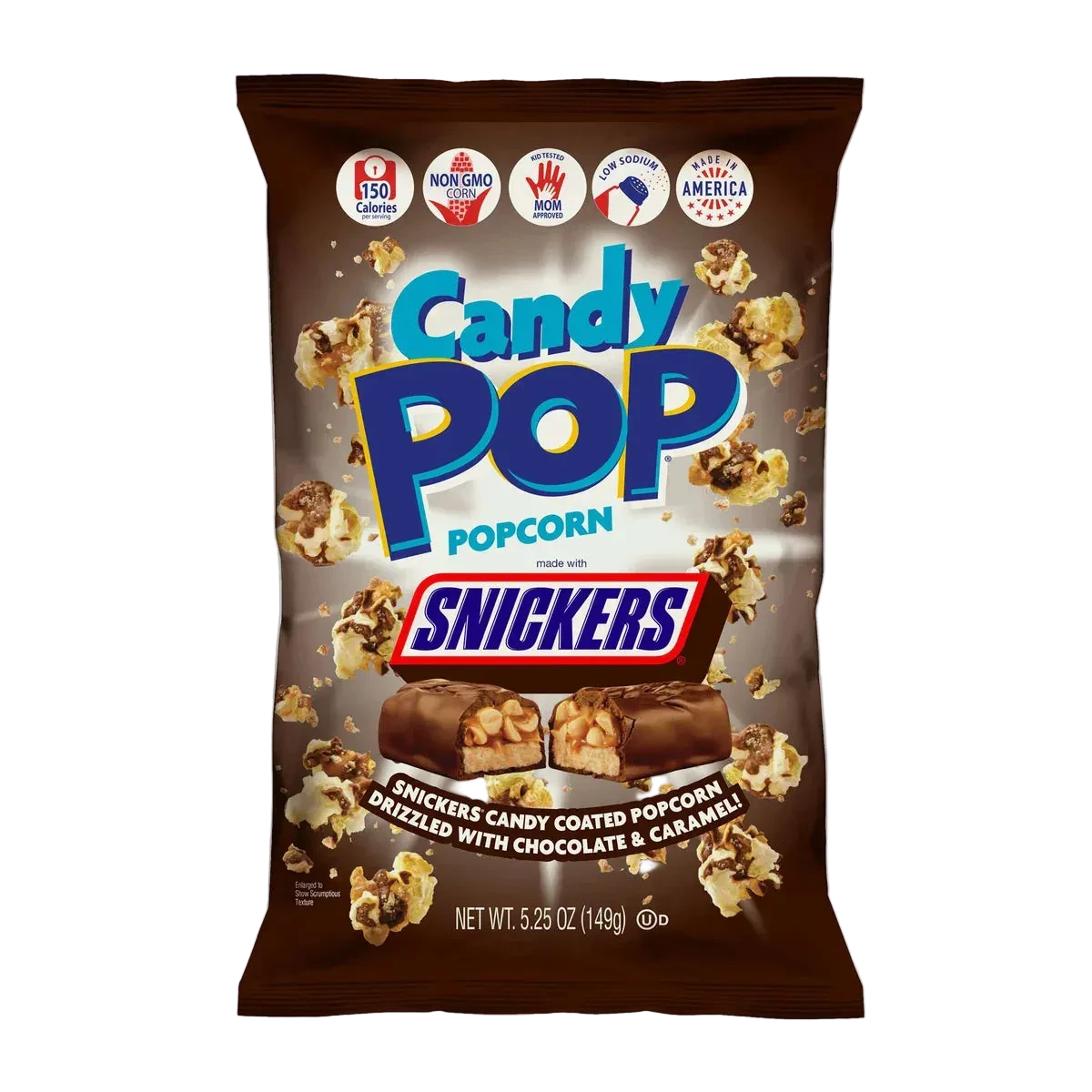 Candy Pop Popcorn Snickers 28g USA Import
