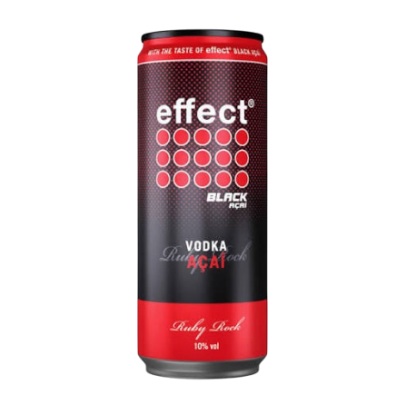 Effect Vodka Black Açai 0,33l VOL 10%