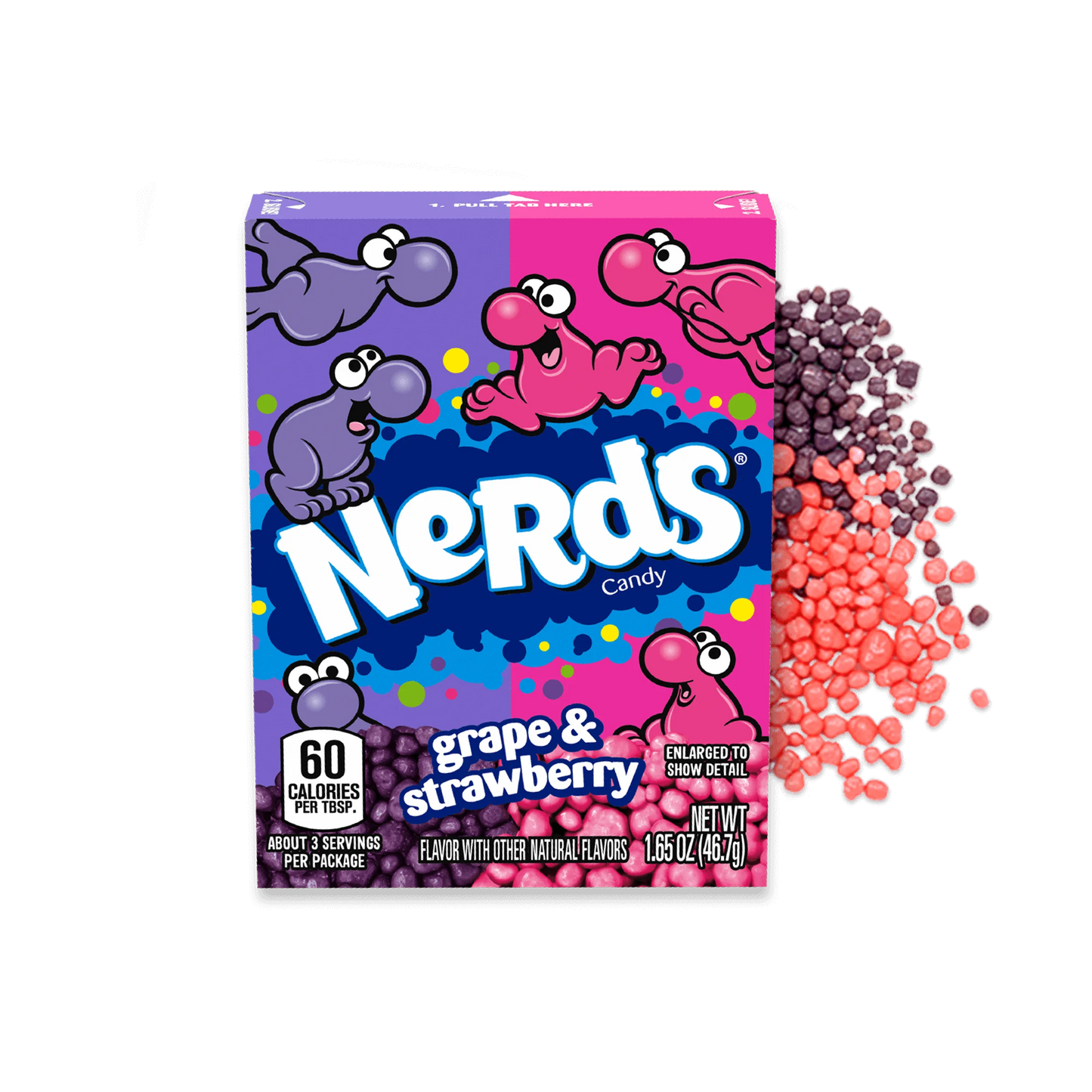 Nerds Grape & Strawberry 46g