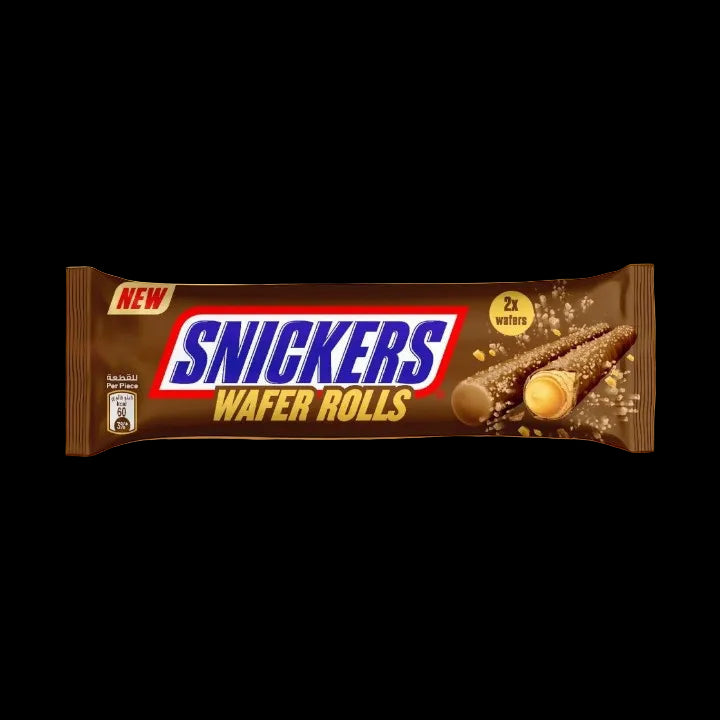 Snickers Wafer Rolls 2x