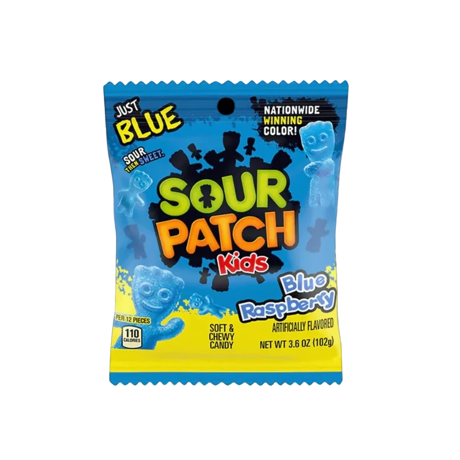 Sour Patch Kids Blue Raspberry 102g
