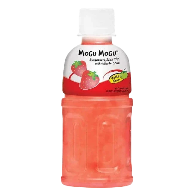 Mogu Mogu Strawberry 320ml Thailand Import