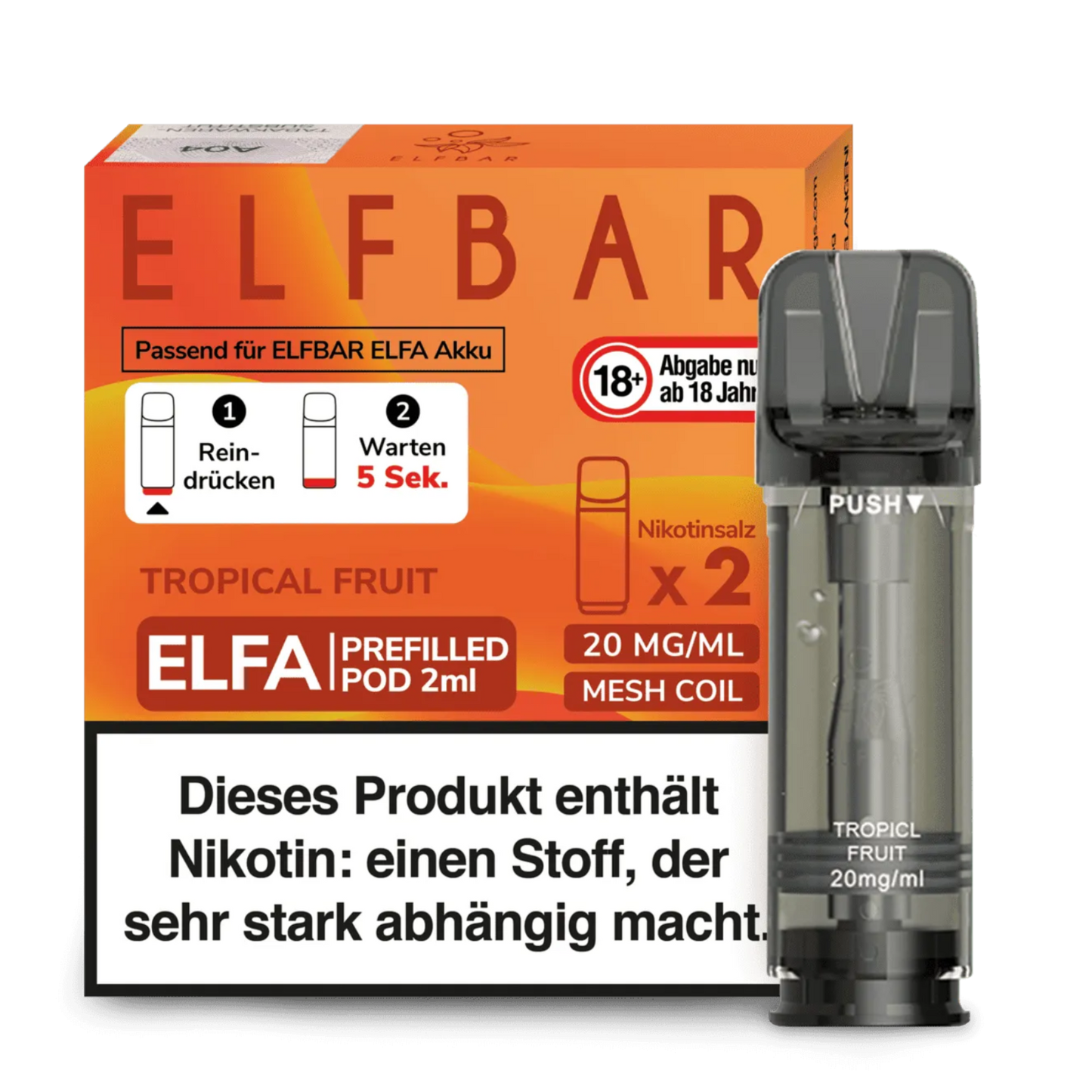 ELFBAR® ELFA Pods Tropical Fruit 20mg