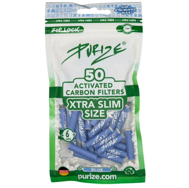 PURIZE® Aktivkohlefilter-50er Beutel 6mm