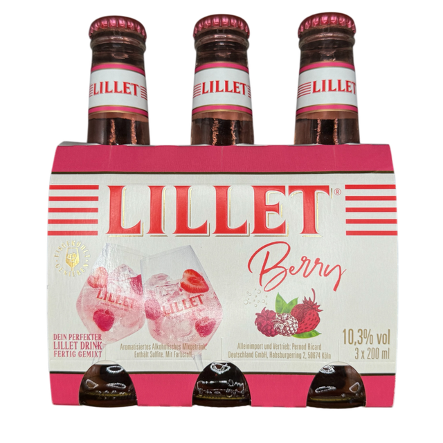 Lillet Berry 3 x 200 ml