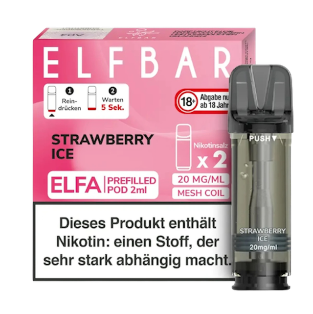 ELFBAR ELFA Pods Strawberry Ice 20mg