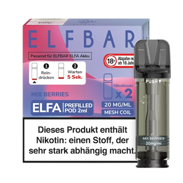 ELFBAR® ELFA Pods – Mix Berries (2 Stück)