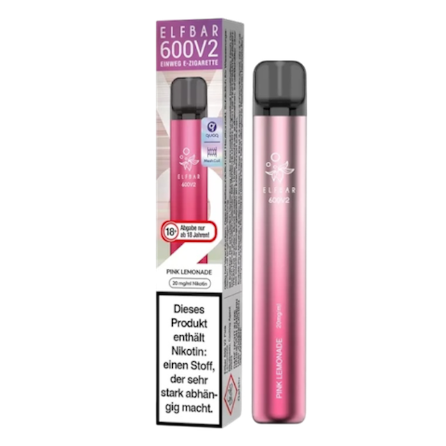 ELFBAR 600 V2 – Pink Lemonade