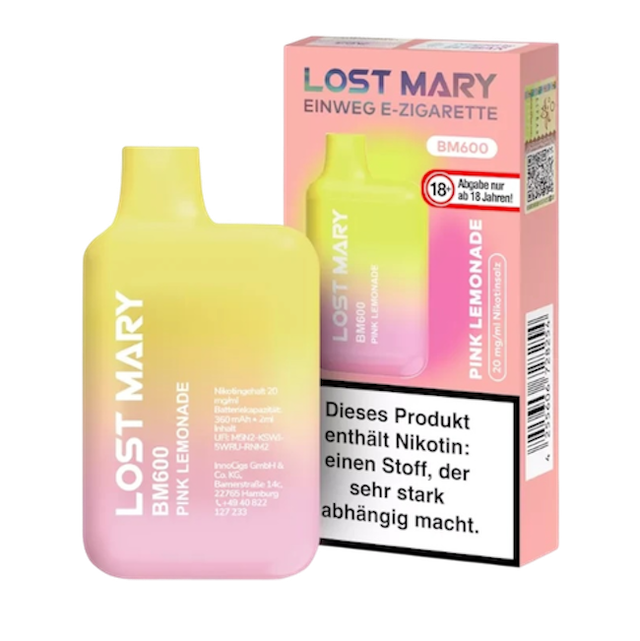 Lost Mary BM600 – Pink Lemonade