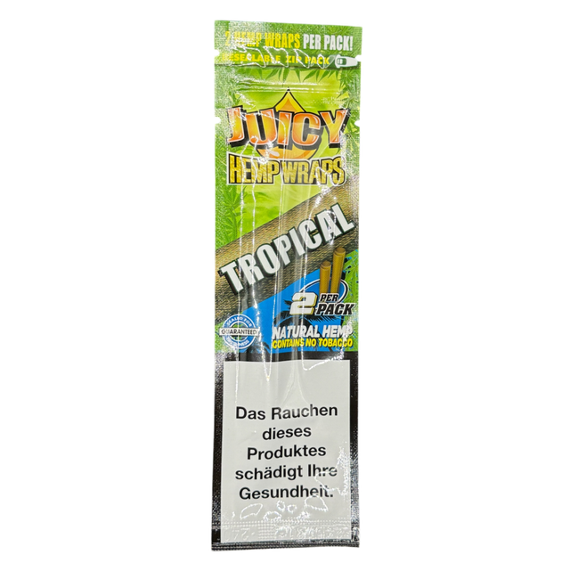 Juicy Hemp Wraps Tropical – 2er Pack