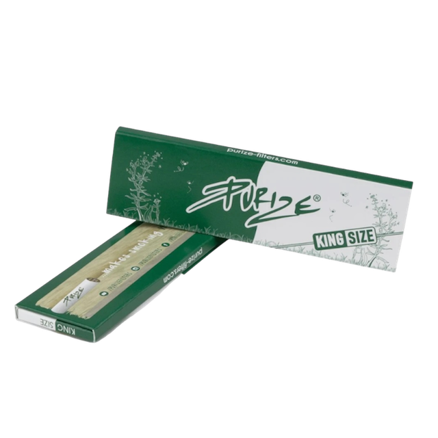 🌿 PURIZE® King Size Slim Papers