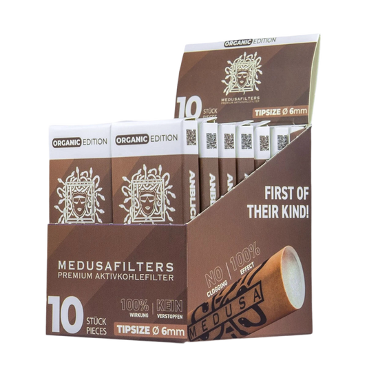 Medusa Aktivkohlefilter 10 Stk 6mm Organic