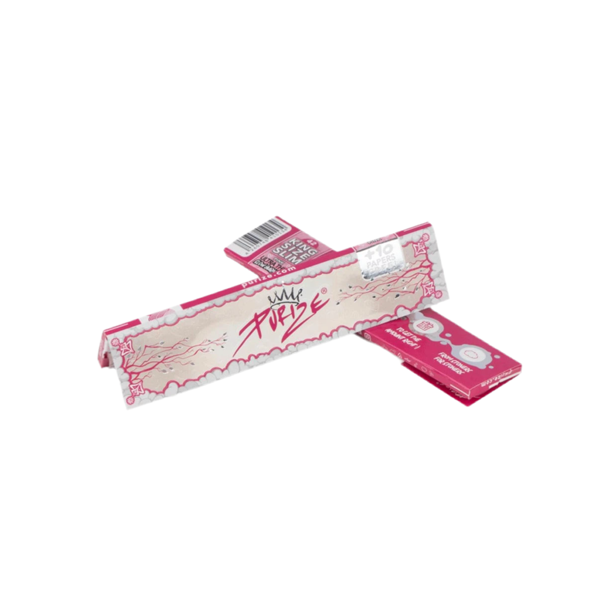 PURIZE® King Size Slim Longpapers Pink