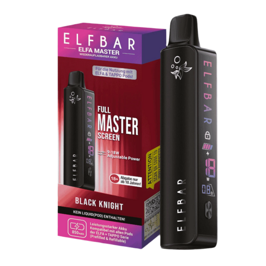 Elfbar Elfa Master Akku 850mAh Schwarz