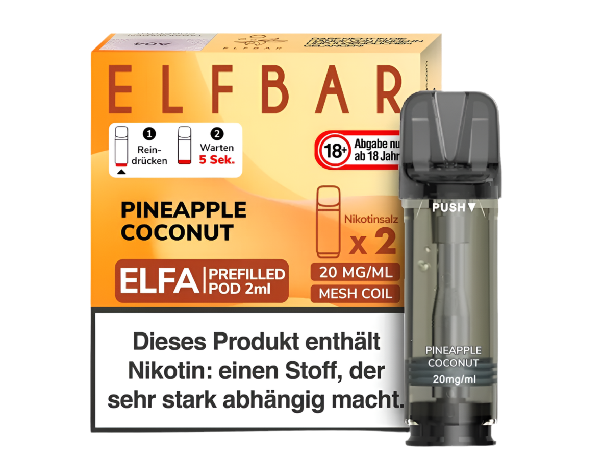ELFBAR® ELFA Pods Pineapple Coconut 20mg