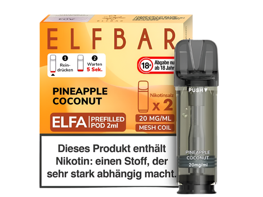 ELFBAR® ELFA Pods Pineapple Coconut 20mg