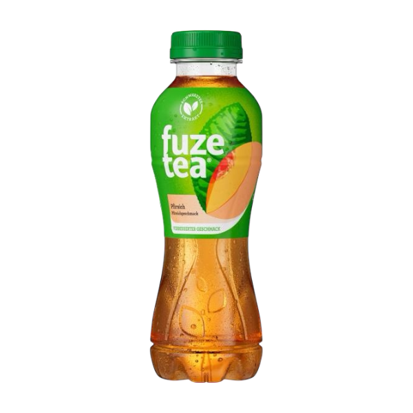 fuze tea Pfirisch Schwarzer Tee 0,4 l