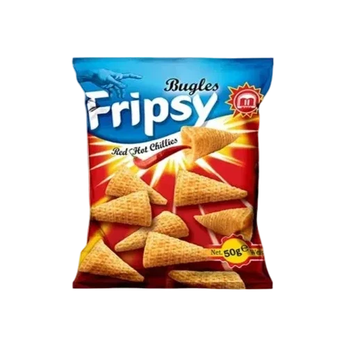Fripsy Bugles Red Hot Chillies 50g USA Import
