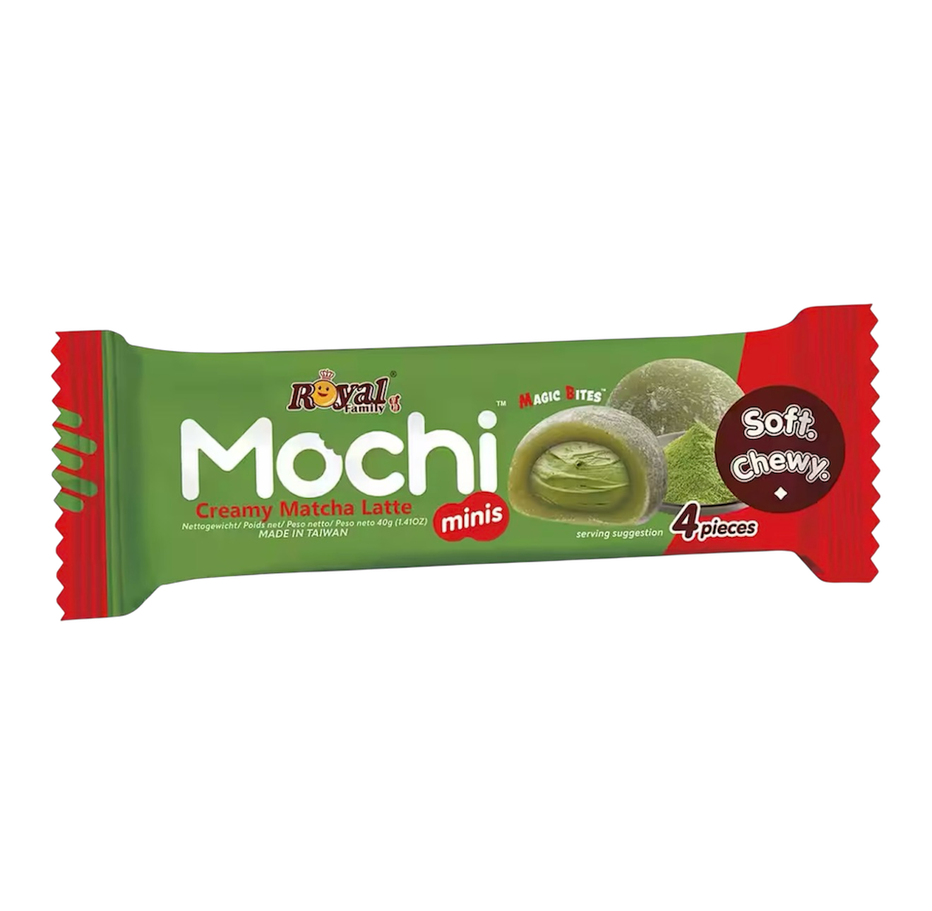 Royal Family Mochi Creamy Matcha 4 Stk 40g