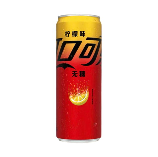 Coca Cola Lemon Zero 0,33 l China Import