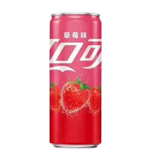 Coca Cola Strawberry 0,33l China Import