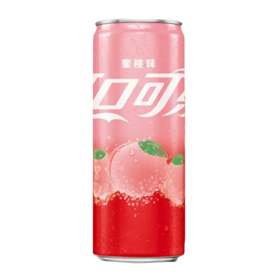 Coca Cola Peach 0,33l China Import
