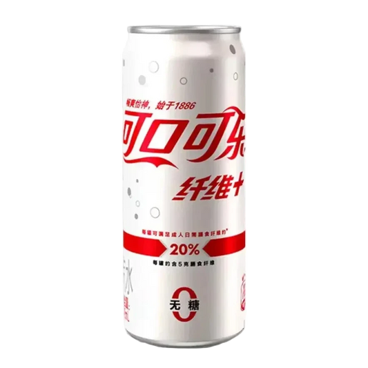 Coca Cola Fiber Zero 0,33l China Import