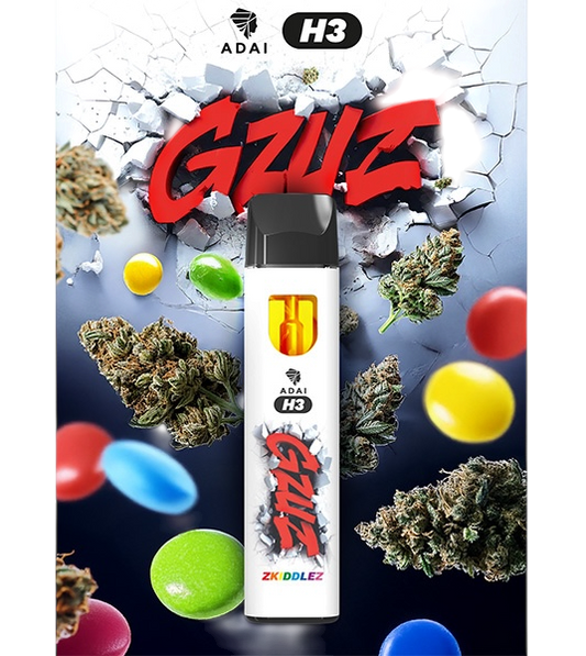 GZUZ - H3 Superior Blend Vape Zkiddlez V2 95% H3 1ml