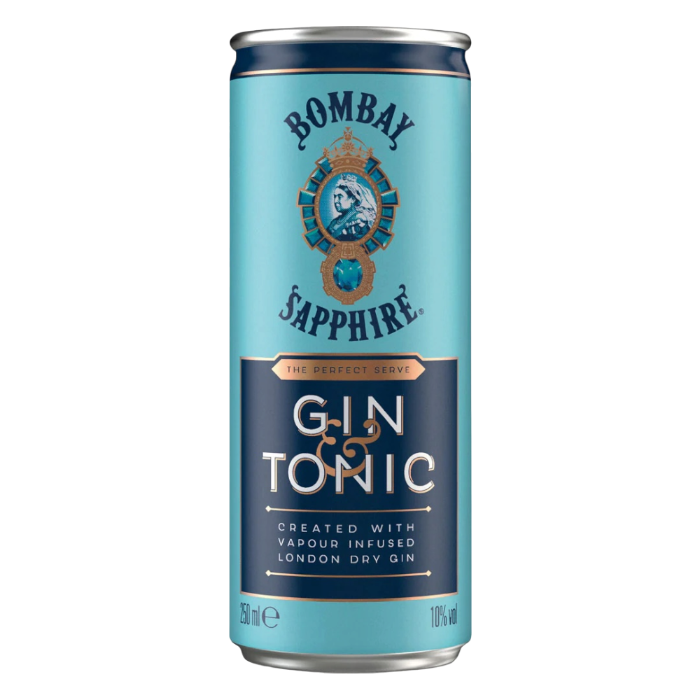 Bombay Sapphire Gin & Tonic 0,25l 10%