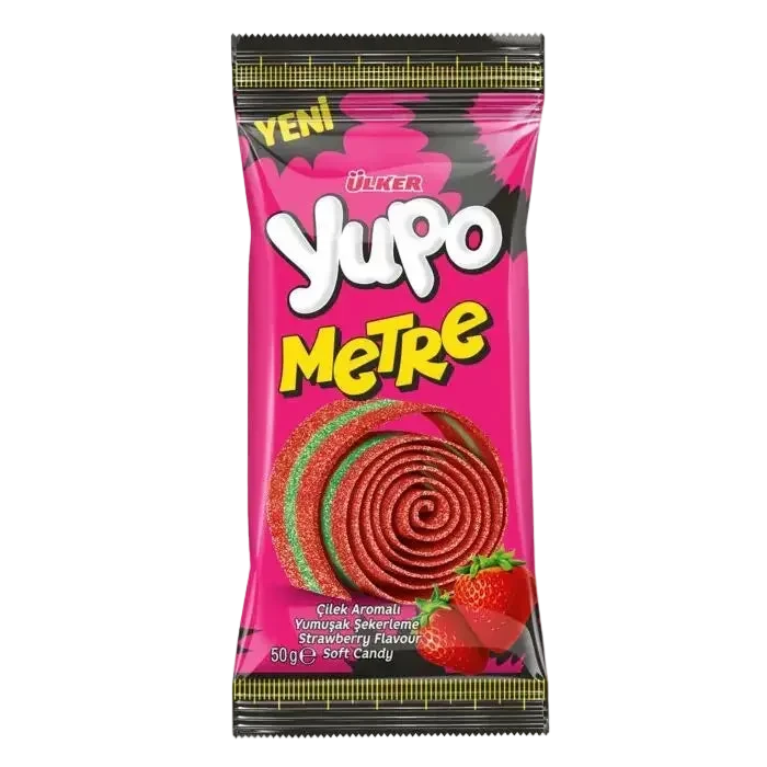 Ülker Helal Yupo Rollmeter Strawberry 50g