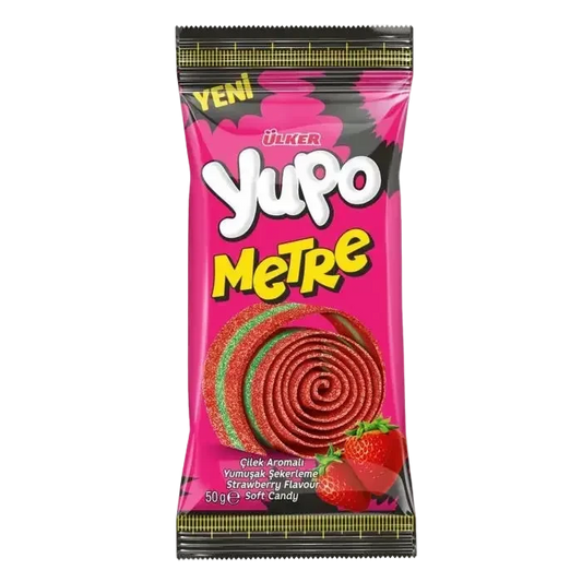 Ülker Helal Yupo Rollmeter Strawberry 50g
