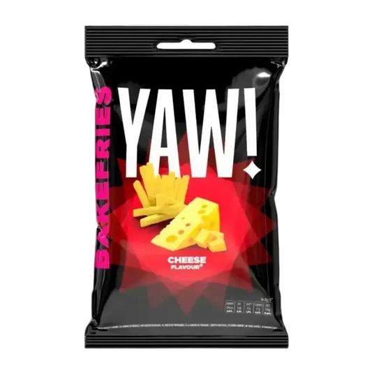 YAW! Bakefries Baked Snack Cheese 40g