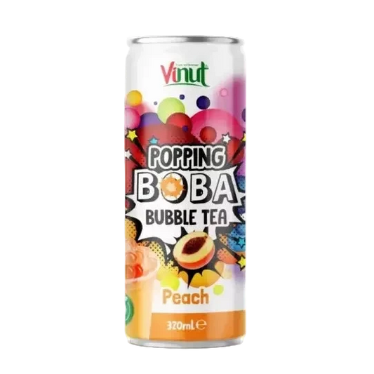 Vinut Bubble Tea - Peach 320ml