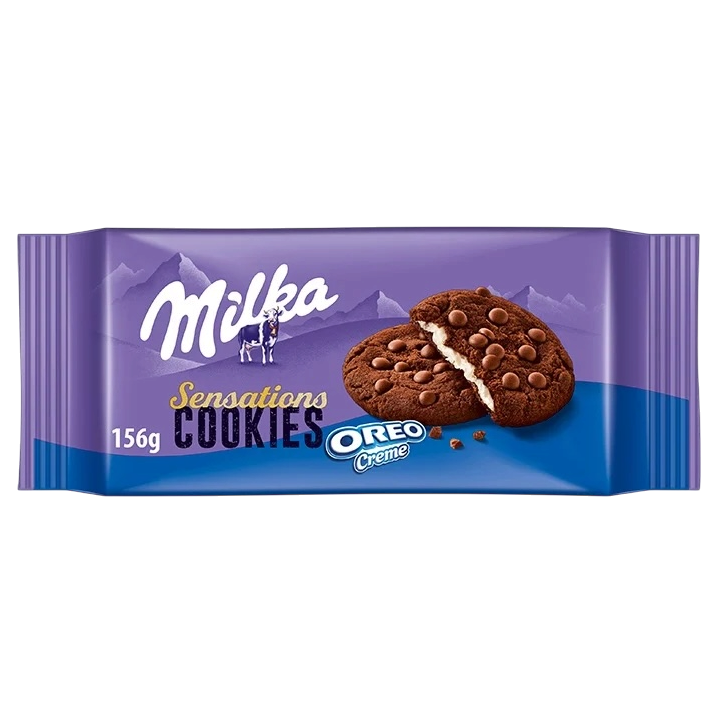 Milka Sensations Cookies Oreo Creme 156g