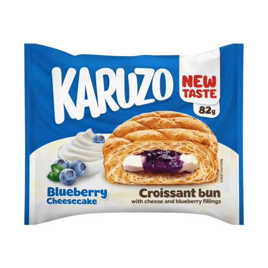 Karuzo Blueberry Cheesecake Croissant Bun 82g