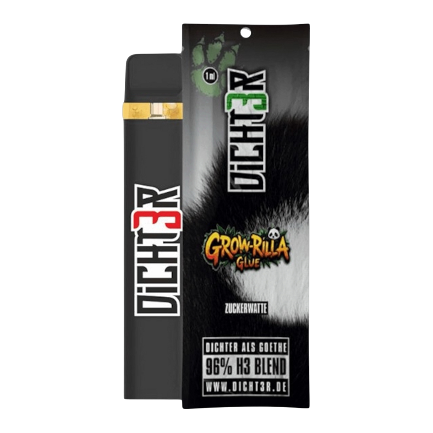 DICHT3R H3 Superior Grow-Rilla Glue Zuckerwatte 96% 600 Züge