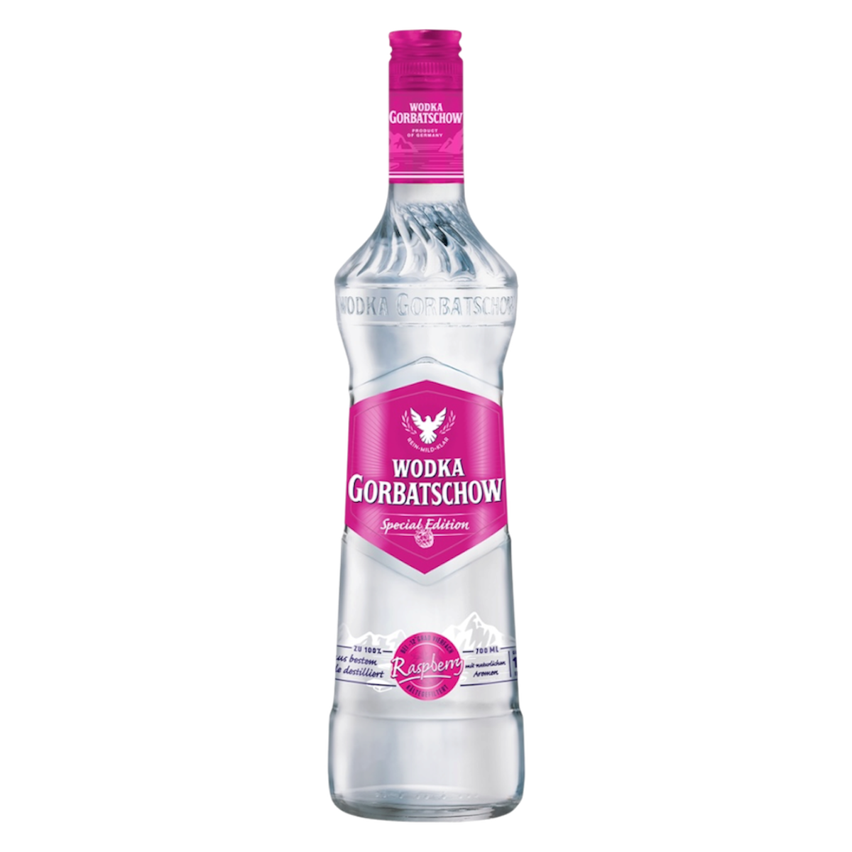Gorbatschow Wodka Raspberry 0,7 l 37,5 VOL