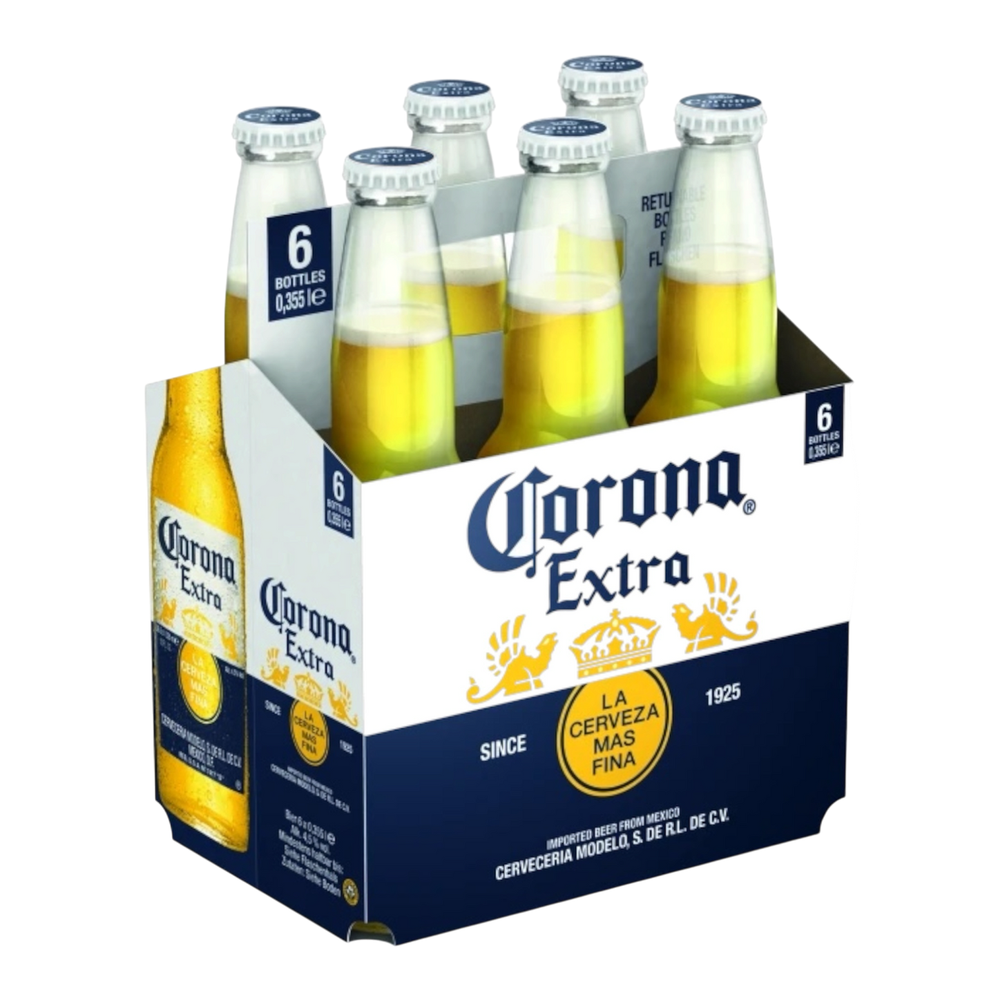 Corona Extra Bier 6x0,33l