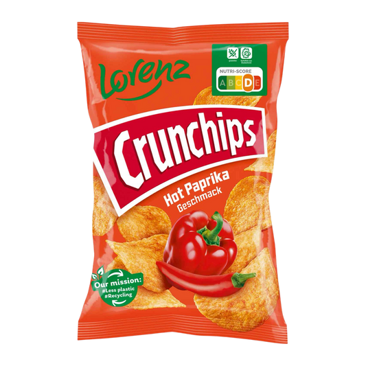 Lorenz Crunchips Hot Paprika 150g