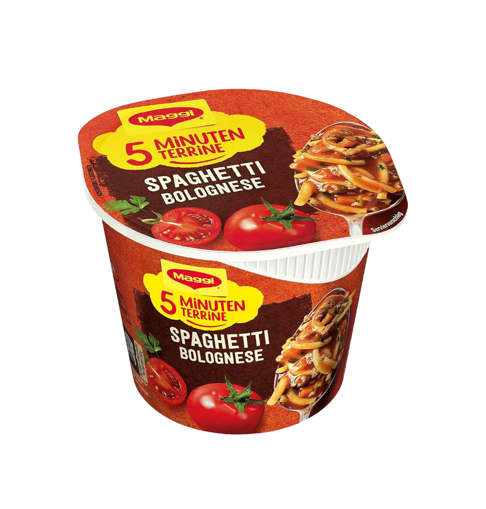Maggi 5 Min Terrine Spaghetti Bolognese 61g