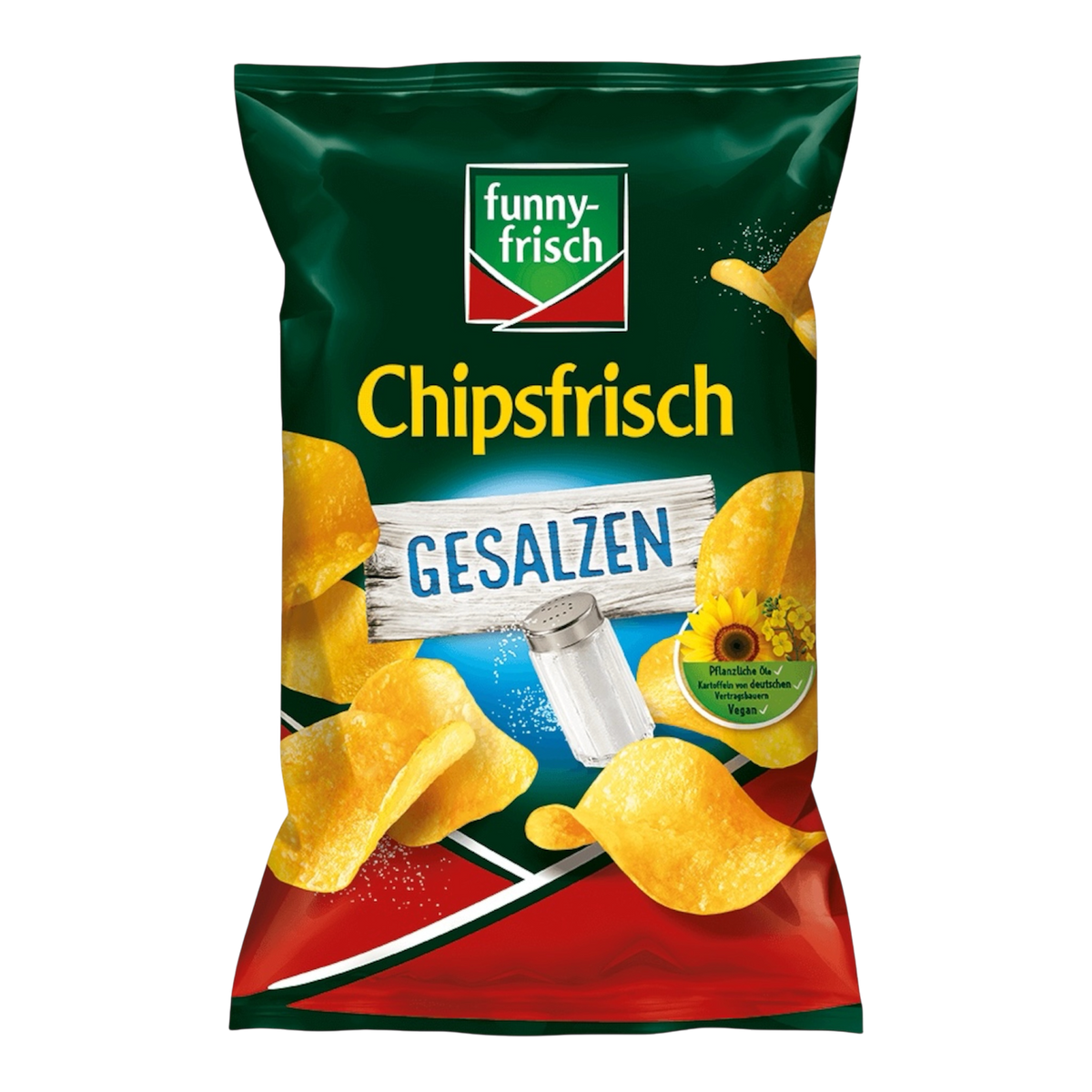 funny-frisch Chipsfrisch Gesalzen 150g