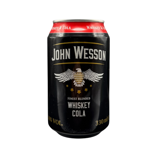 John Wesson Whiskey Cola 0,33l VOL 10%