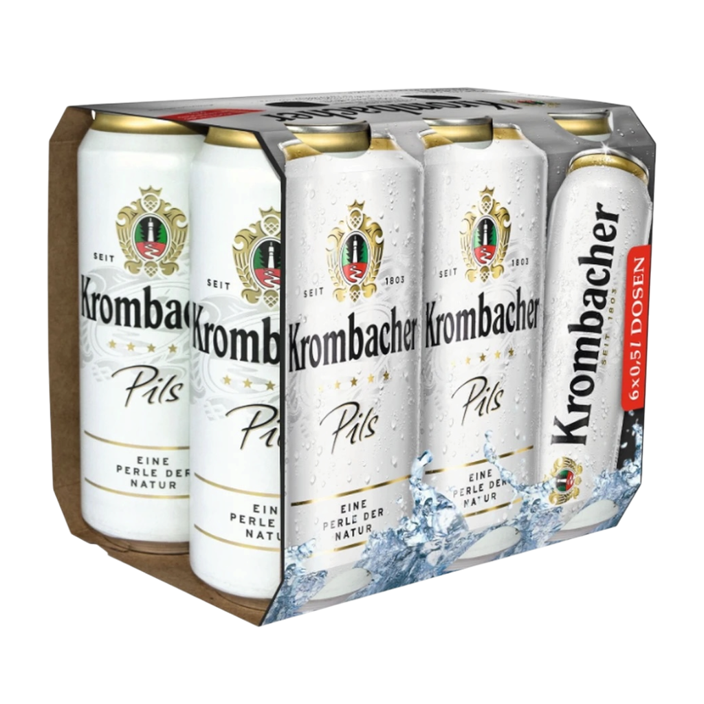 Krombacher Pilsner 6er 0,5l Dosen