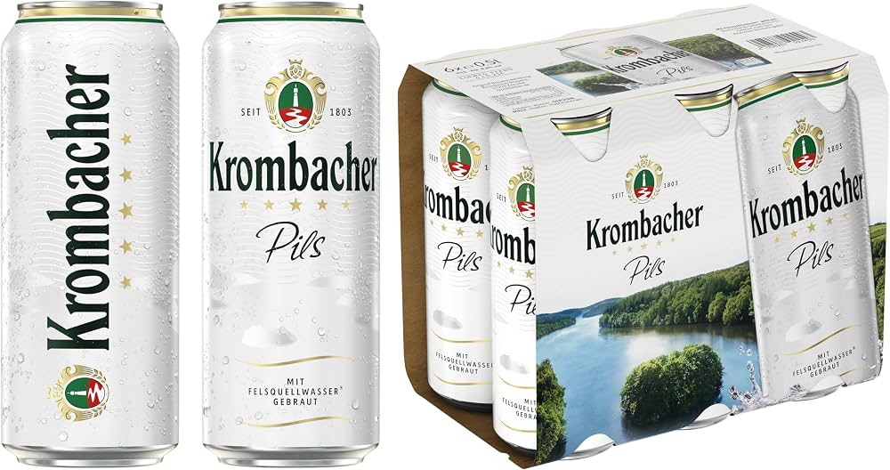 Krombacher Pilsner 6er 0,5l Dosen